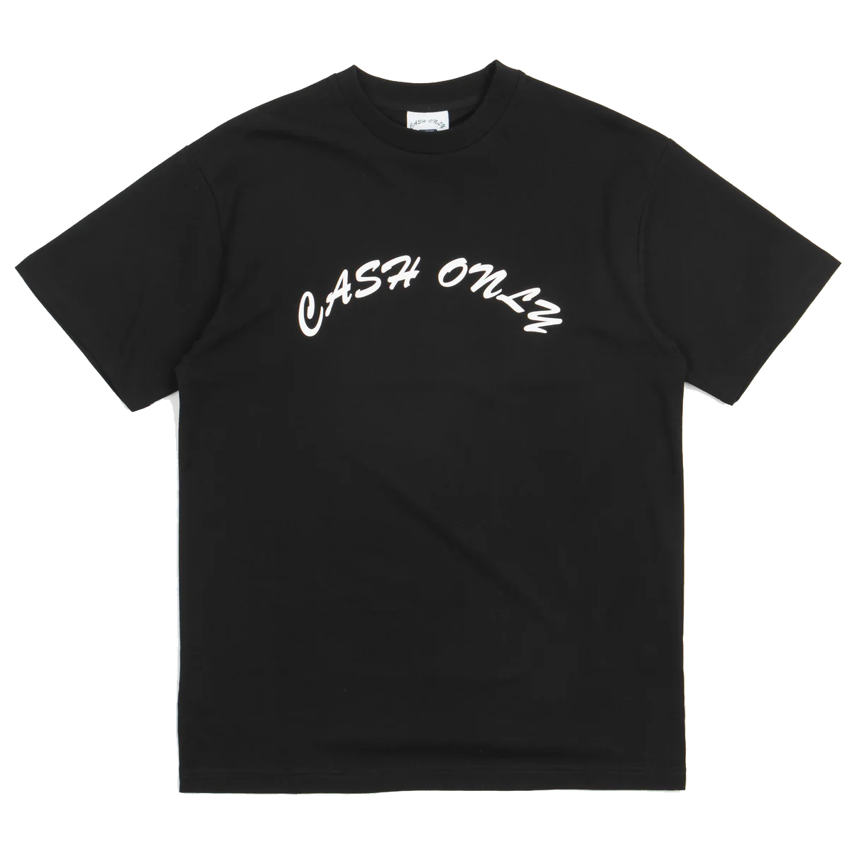 Cash Only Logo T-Shirt Black