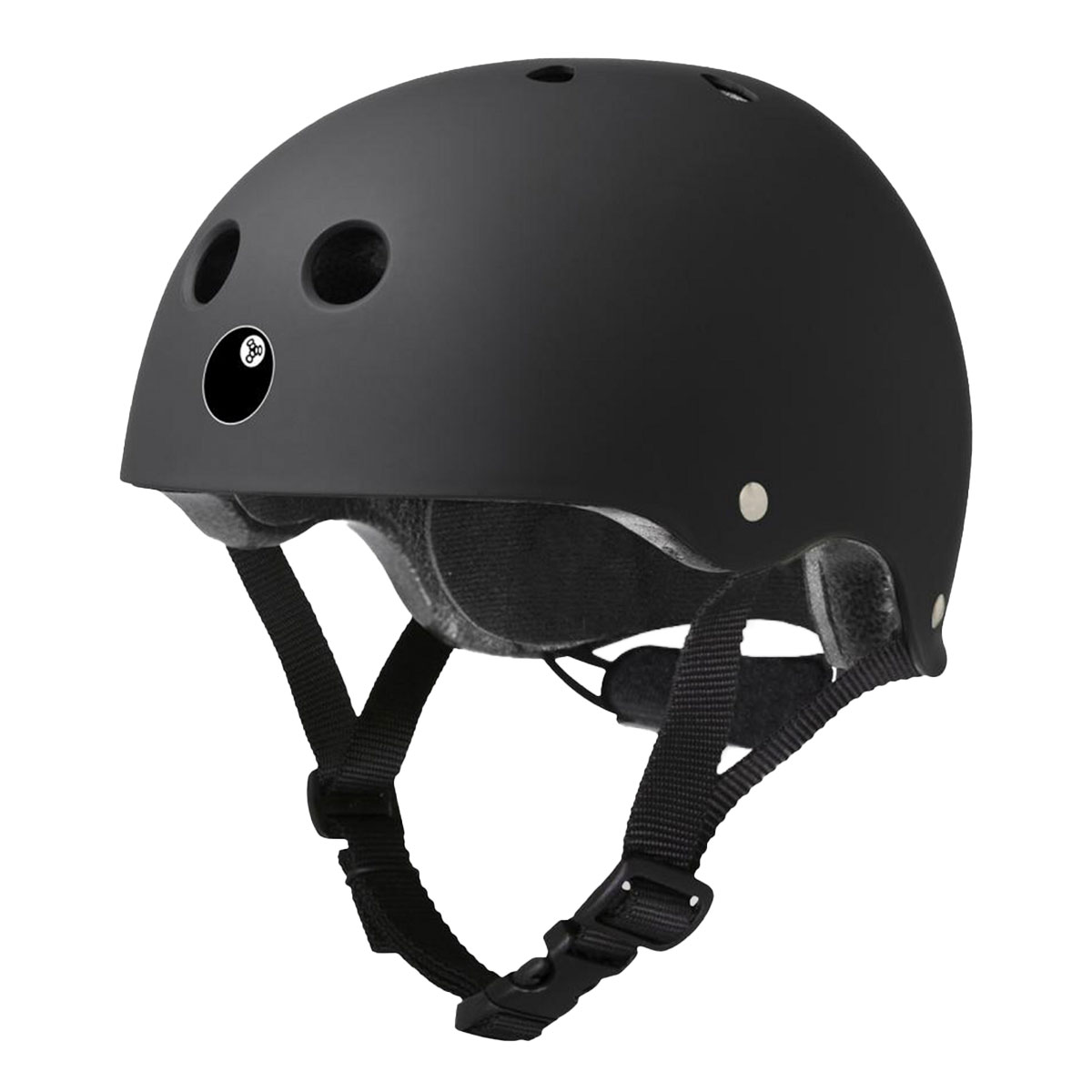 Eight Ball by Triple Eight Fit Dial Helmet Matte Black