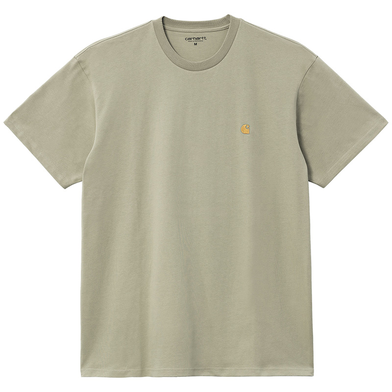 Carhartt WIP Chase T-Shirt Agave/Gold Carhartt WIP Chase T-Shirt Agave/Gold
