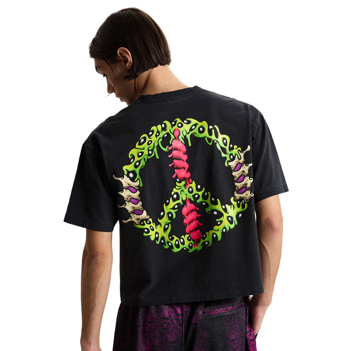 Vans Wreckpack Claw Peace Short T-Shirt Black