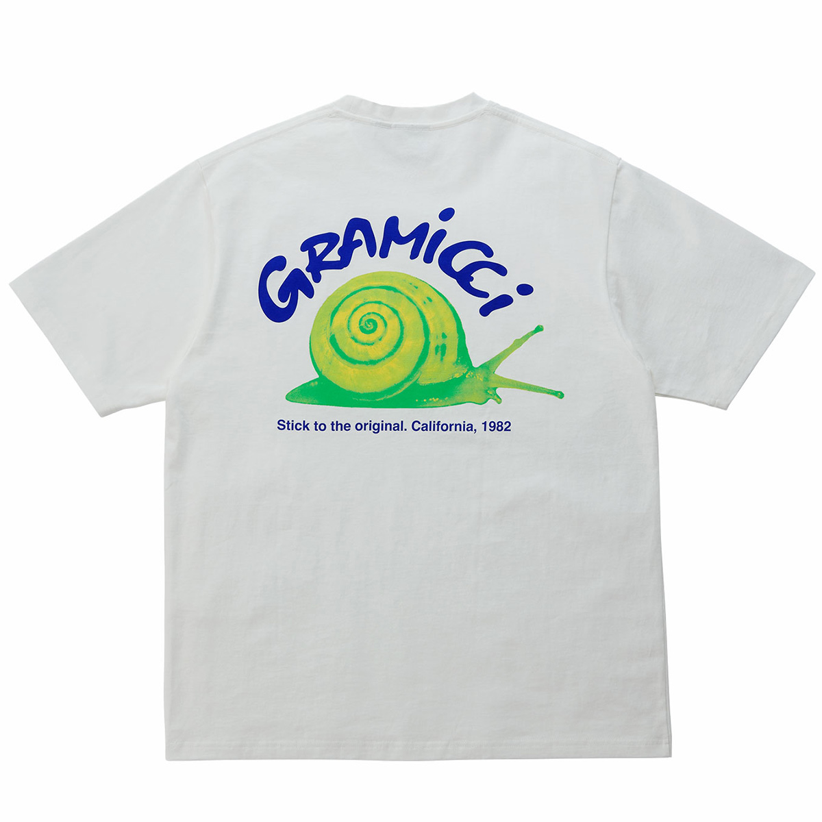 Gramicci Snail T-Shirt White Gramicci Snail T-Shirt White