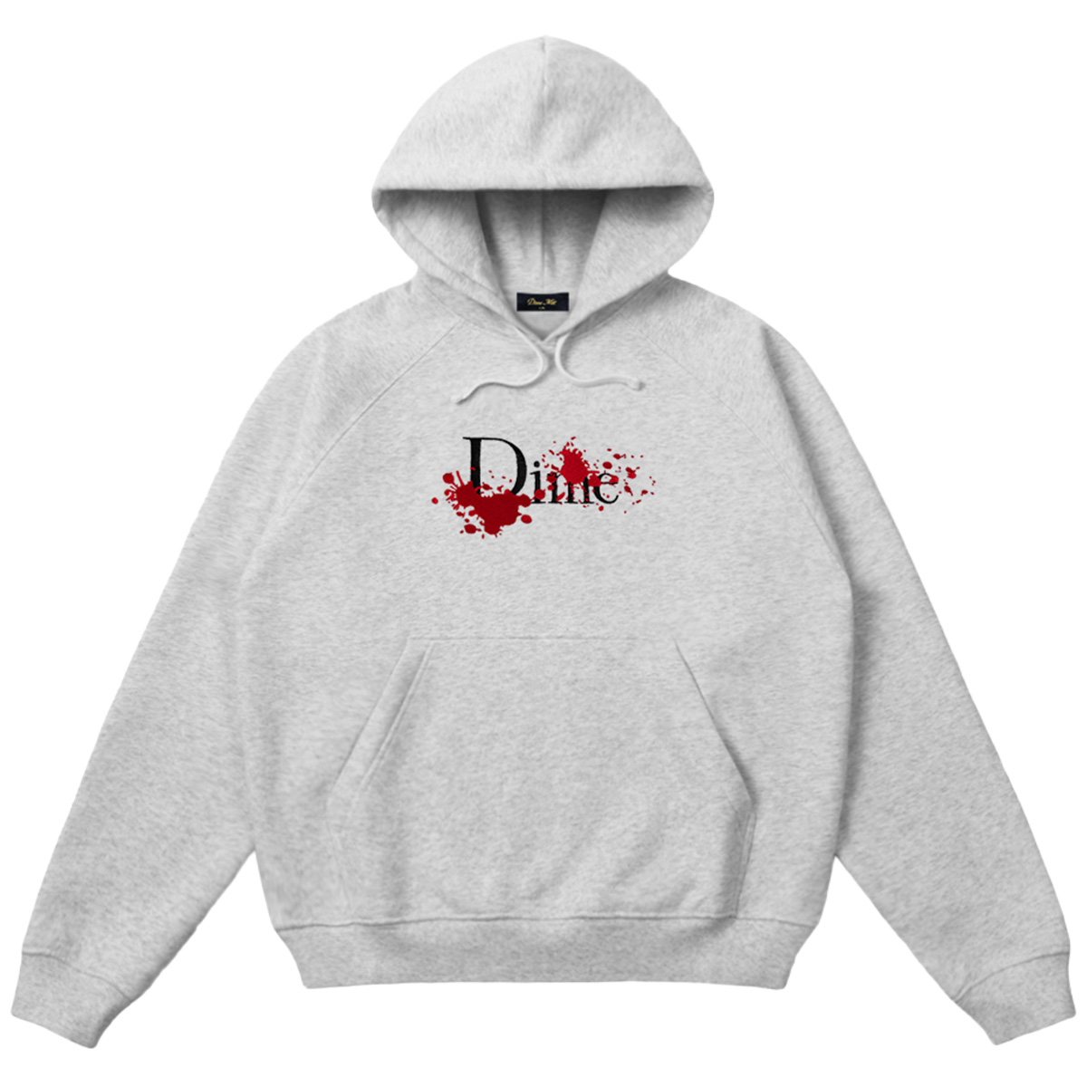 Dime Classic Bloody Hooded Sweater Heather Gray