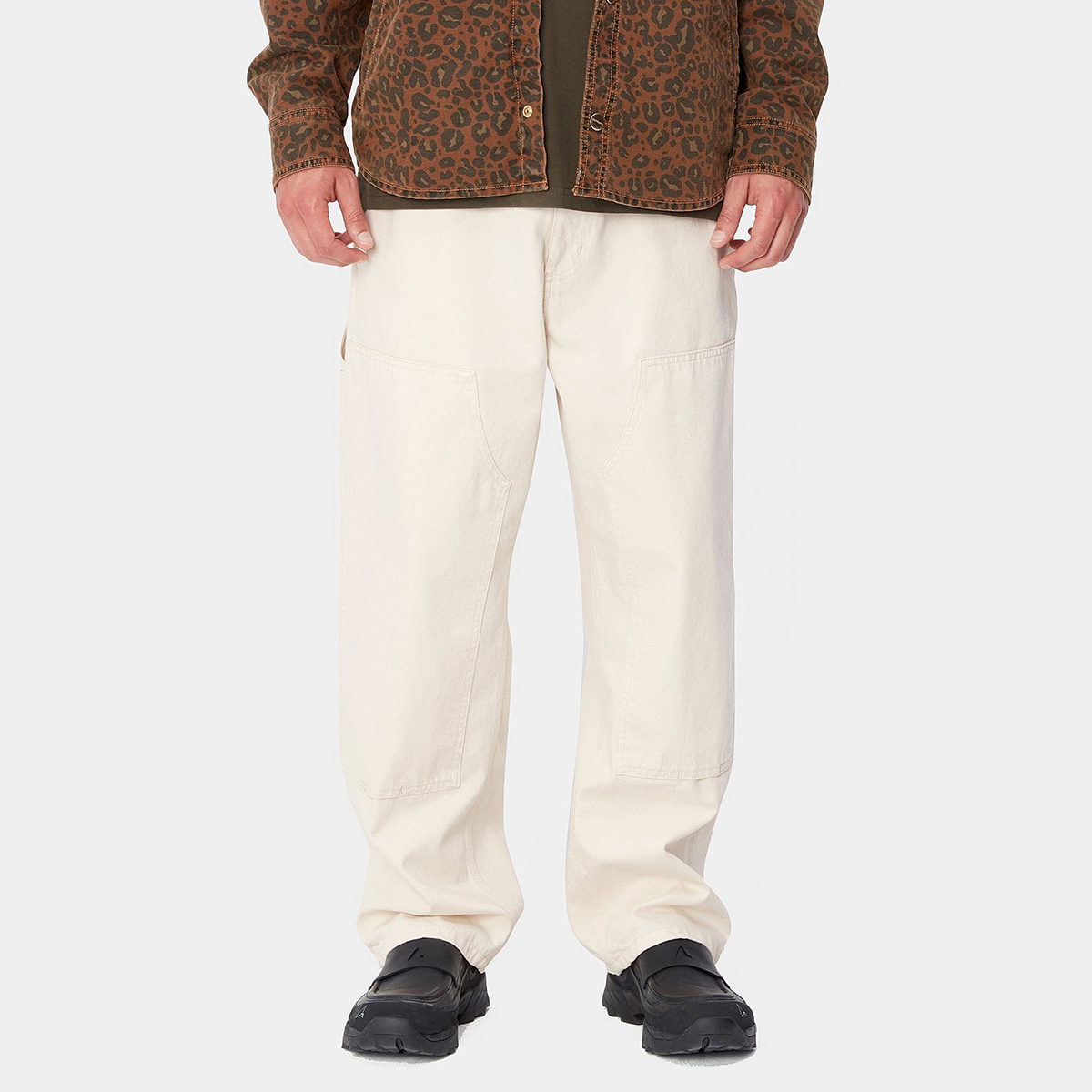 Carhartt WIP Midland Double Knee Pant Natural Rinsed Carhartt WIP Midland Double Knee Pant Natural Rinsed