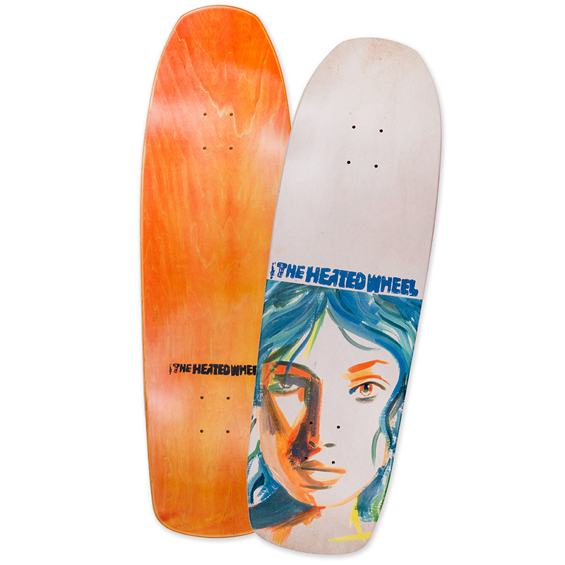 The Heated Wheel Jacklyn Skateboard Deck 9.5 The Heated Wheel Jacklyn Skateboard Deck 9.5
