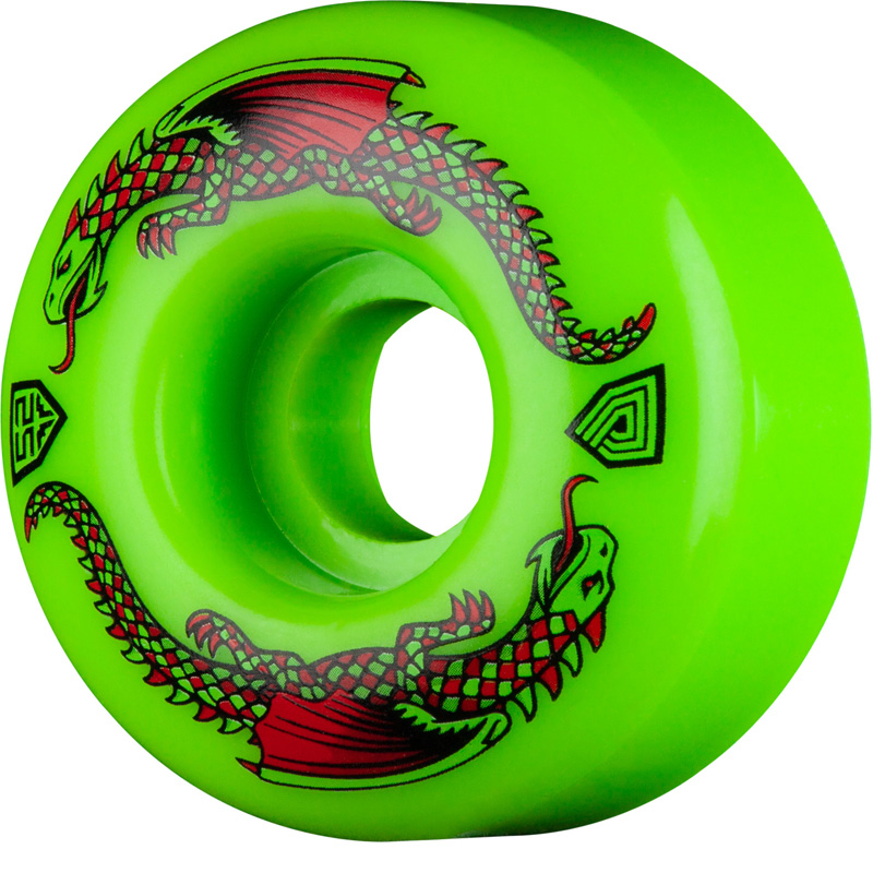 Powell Peralta Dragon Formula Wheels Green ''31'' 93A 52mm