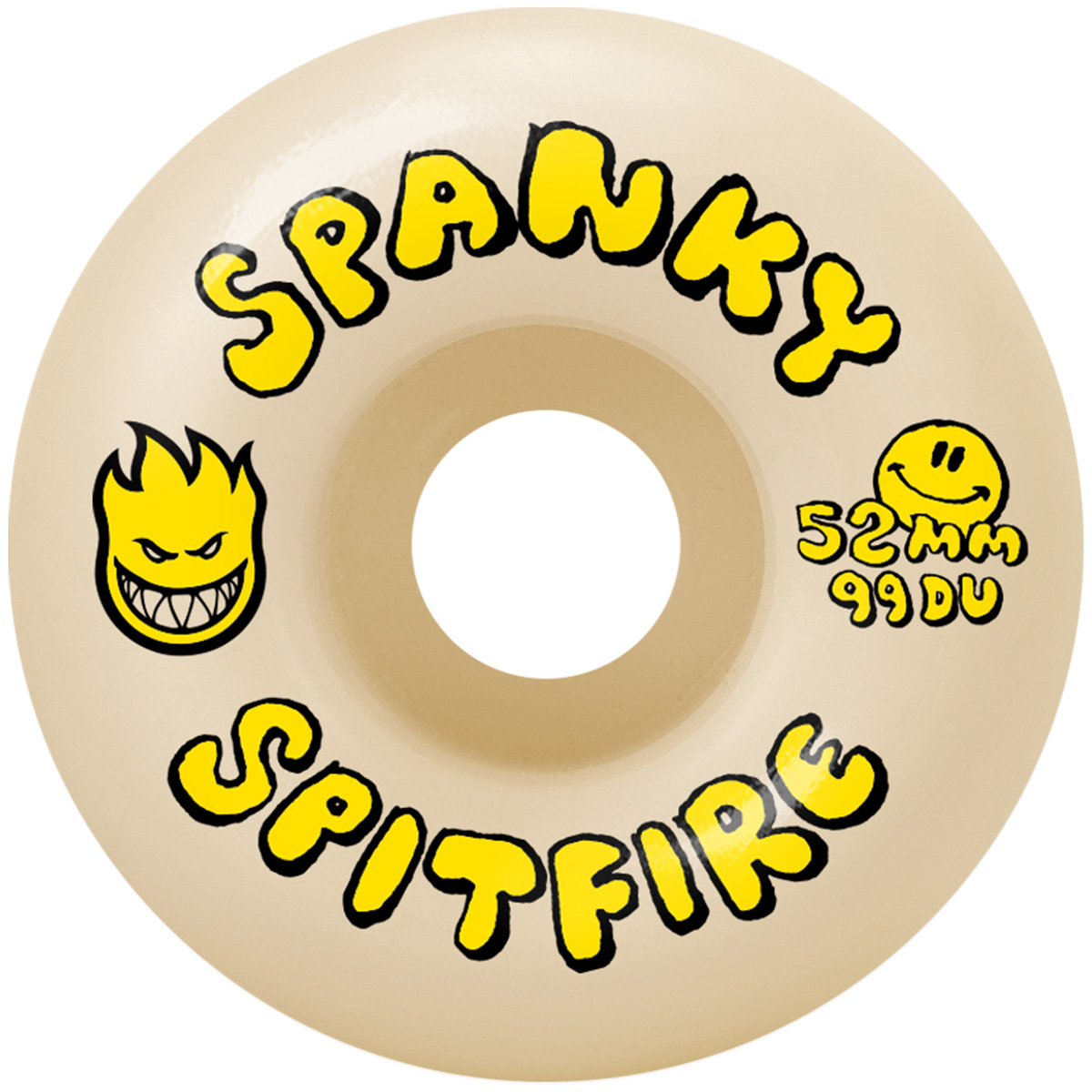 Spitfire Formula Four Spanky Happy Classic Wheels 99D 52mm Spitfire Formula Four Spanky Happy Classic Wheels 99D 52mm