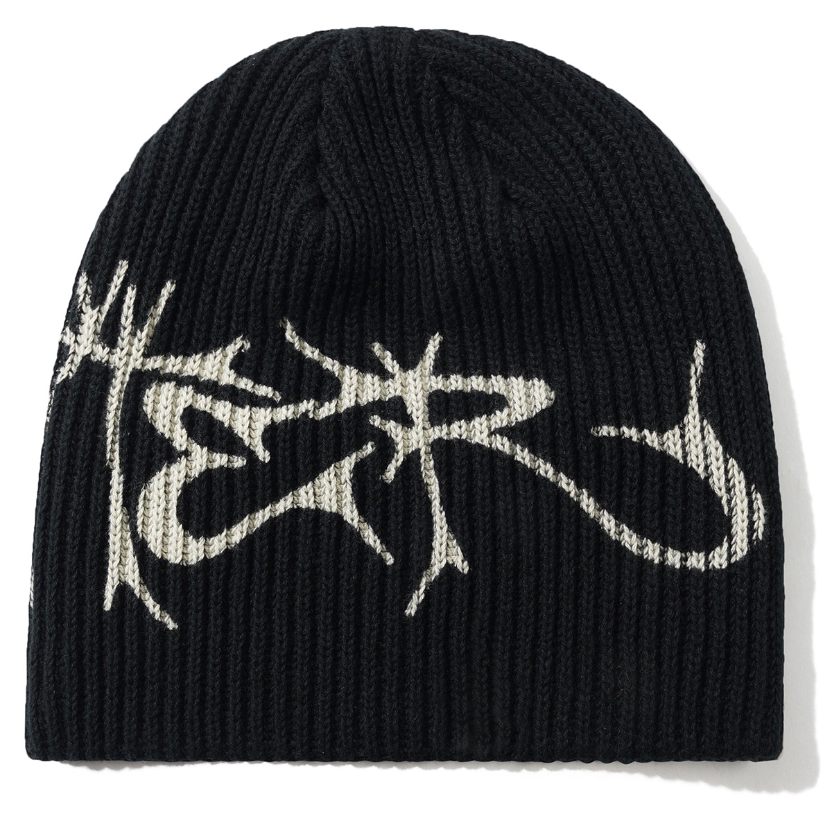 Butter Goods Scrawling Skully Beanie Black