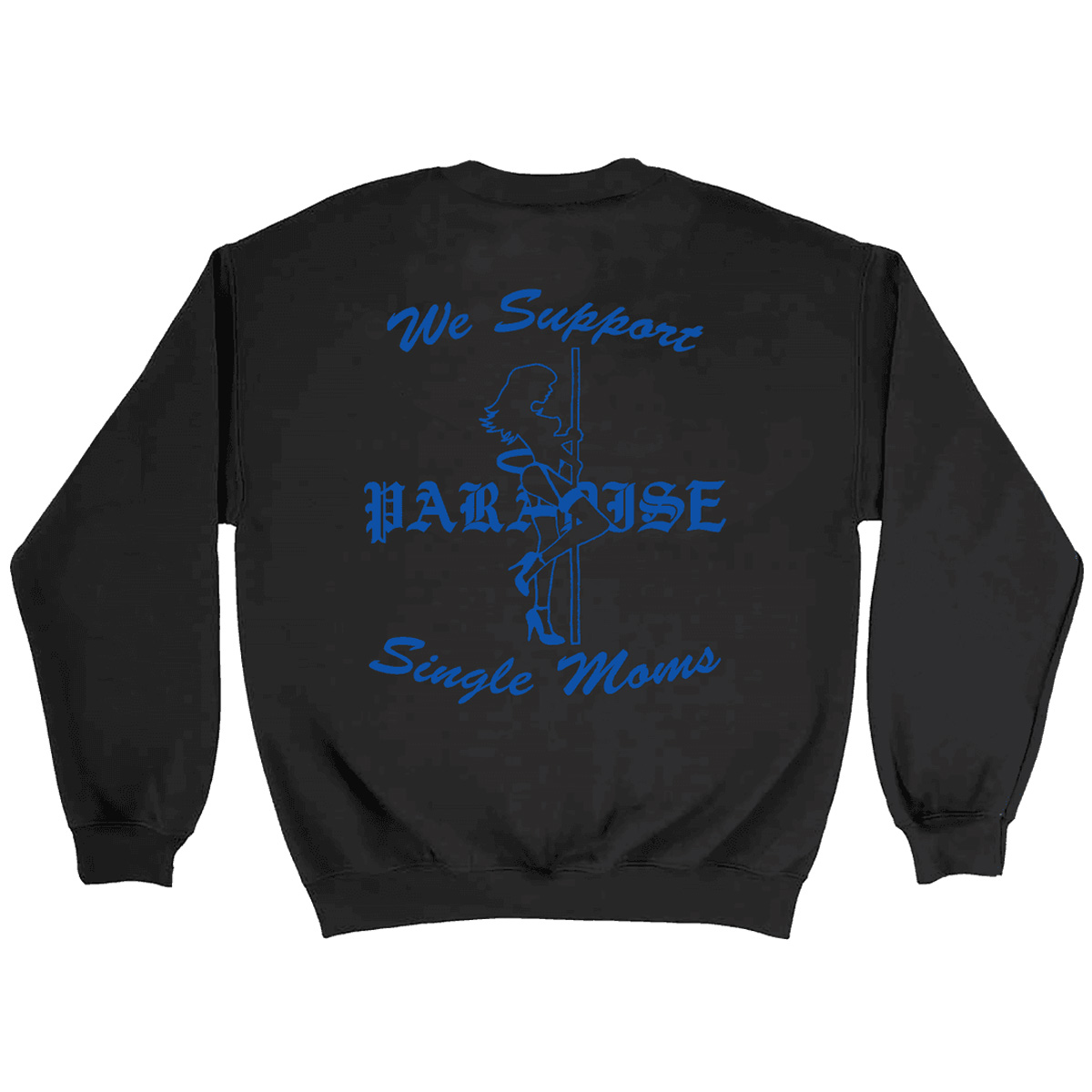 Paradise NYC Flash Dancers II Crewneck Sweater Black Paradise NYC Flash Dancers II Crewneck Sweater Black
