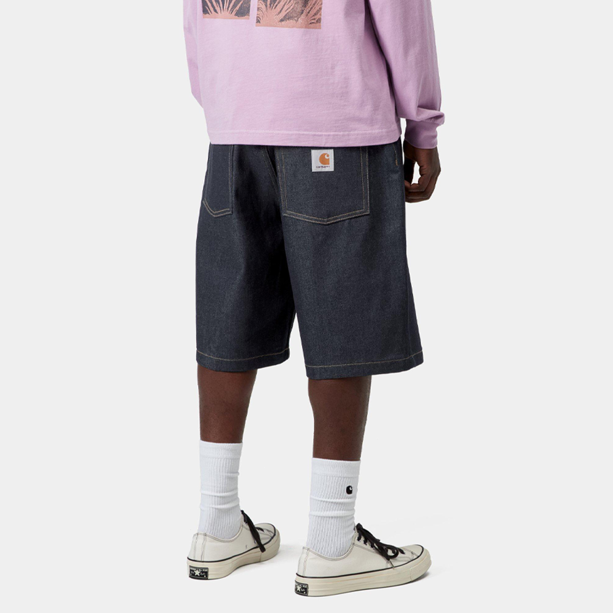 Carhartt WIP Brandon Short Blue Rigid