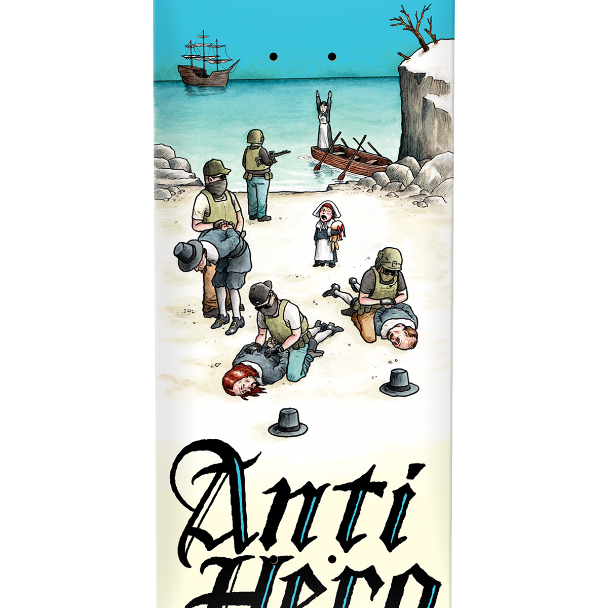 Anti Hero Raney Liberdad Skateboard Deck 9.02