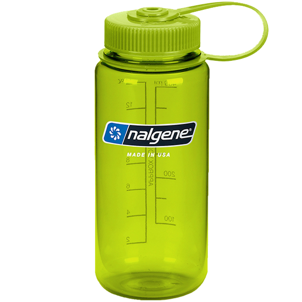 Nalgene Wide Mouth 500ml Spring Green/Green Cap Sustain