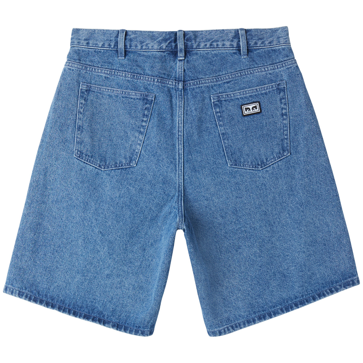 Obey Bigwig Baggy Denim Short Light Indigo Obey Bigwig Baggy Denim Short Light Indigo