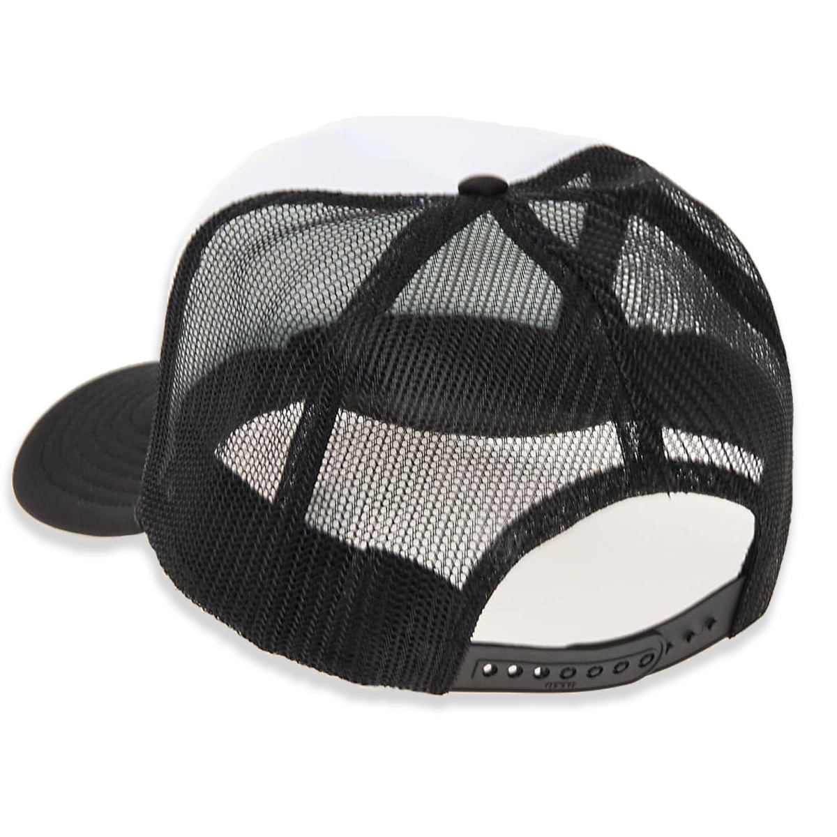Thrasher Metal Trucker Hat Black/White/Black