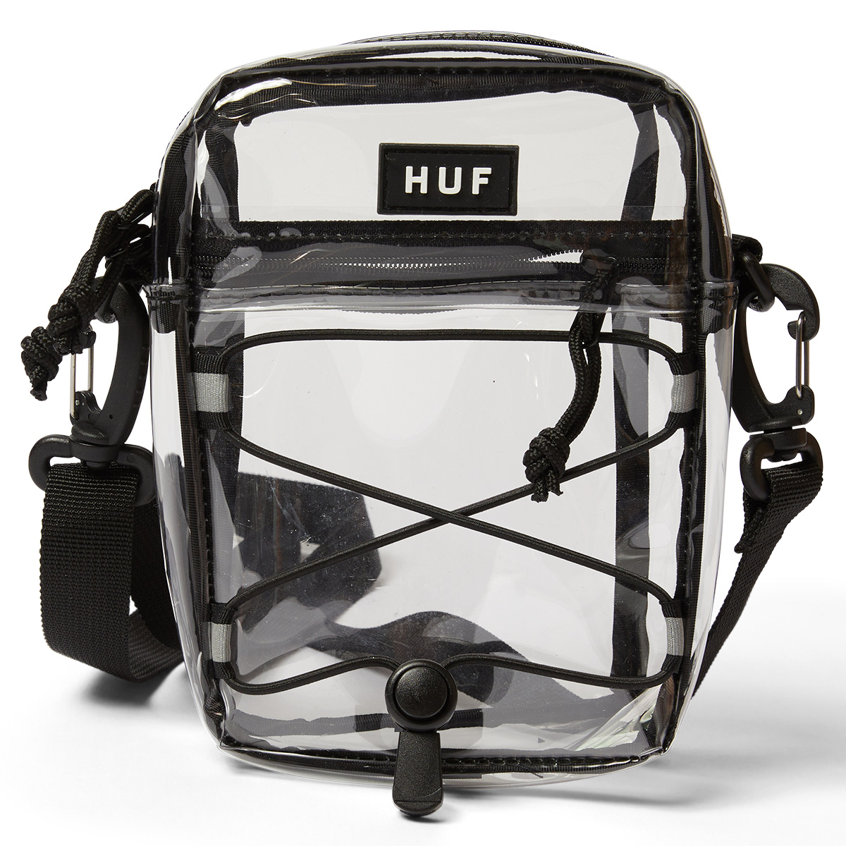 HUF Bowery Side Bag Clear