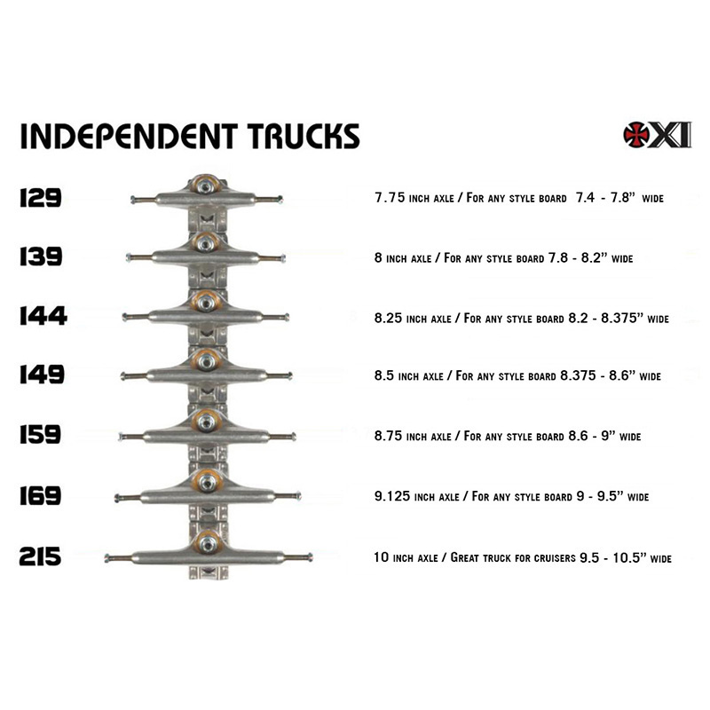 Independent Polished Standard Stage 11 Truck 129 - 7.6"