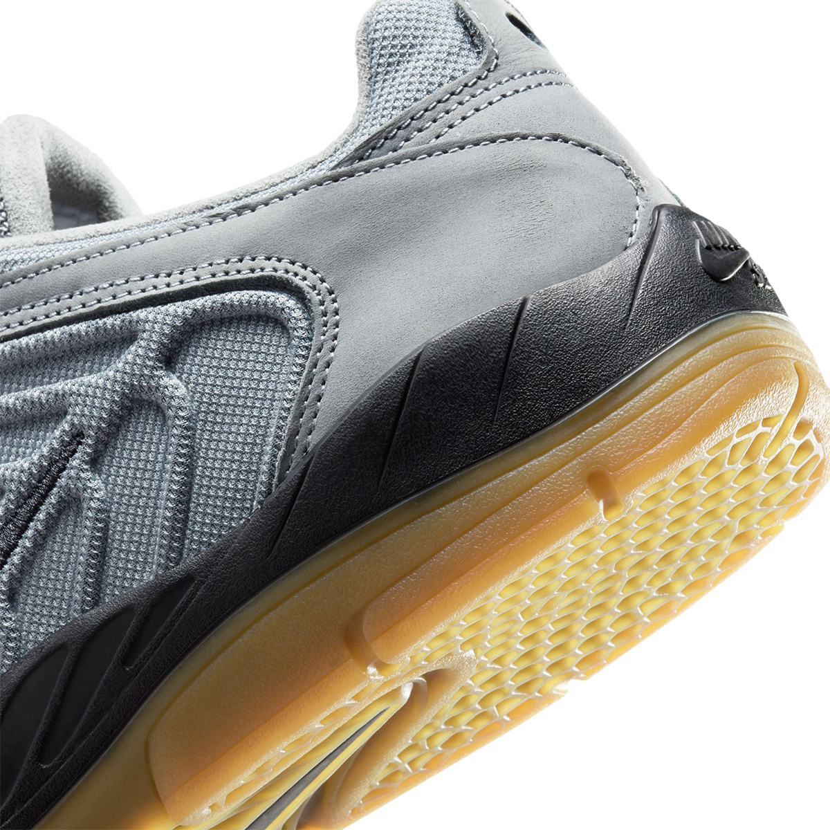 Nike SB Vertebrae Iso Cool Grey/Black-Cool Grey-Dk Grey-Gum Lt Brown-Safety Orange