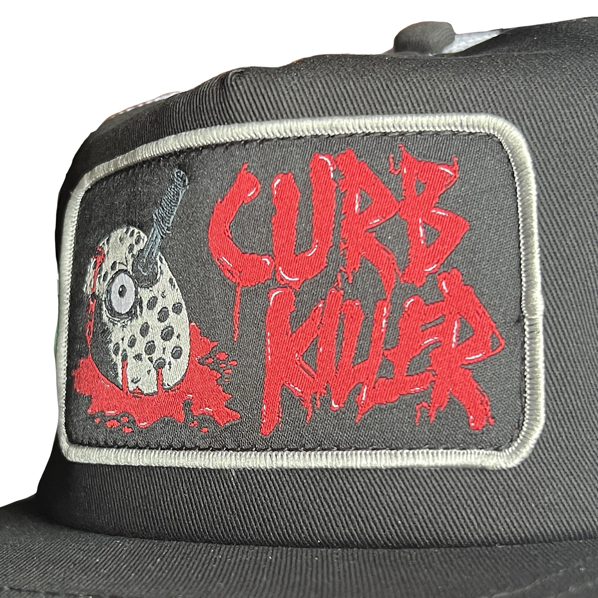 Heroin Curb Killer Trucker Hat Black