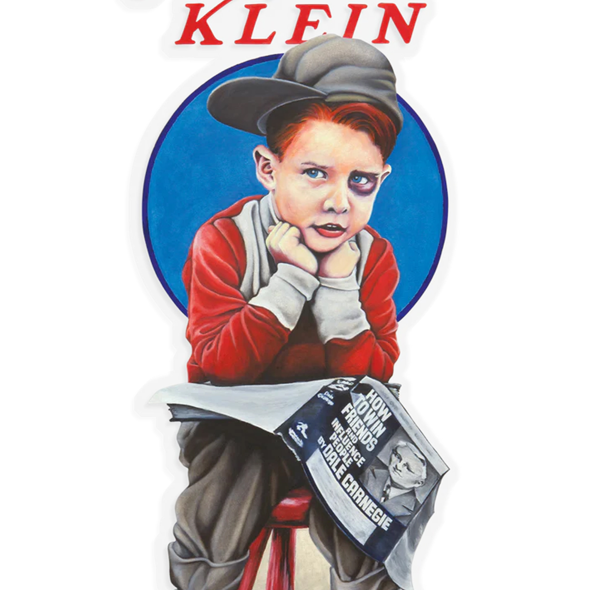 World Industries Jeremy Klein Black Eye Kid Sticker