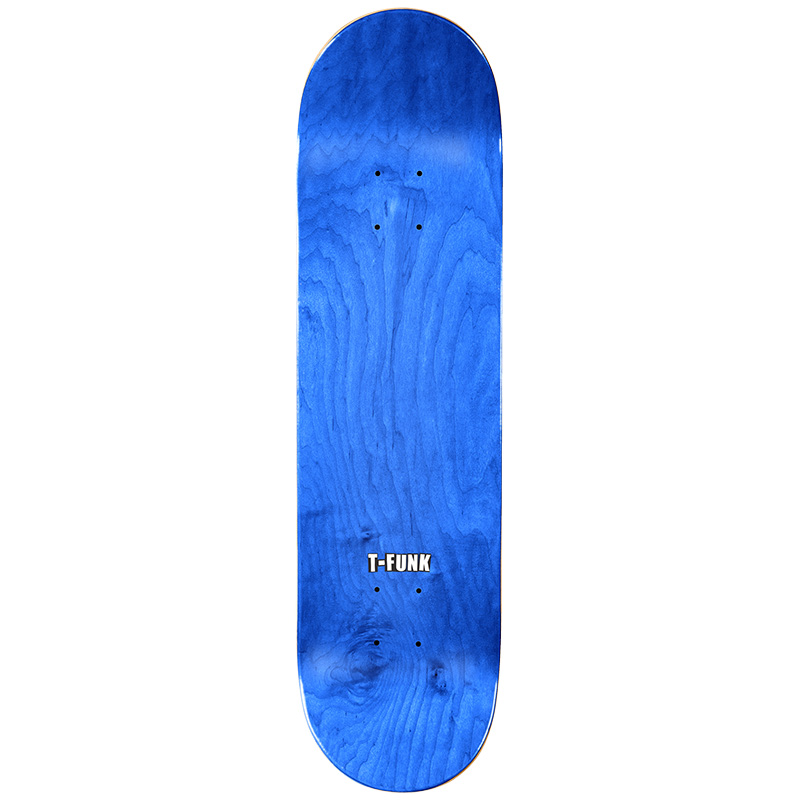 Baker T-Funk Flames Skateboard Deck 8.25 Baker T-Funk Flames Skateboard Deck 8.25