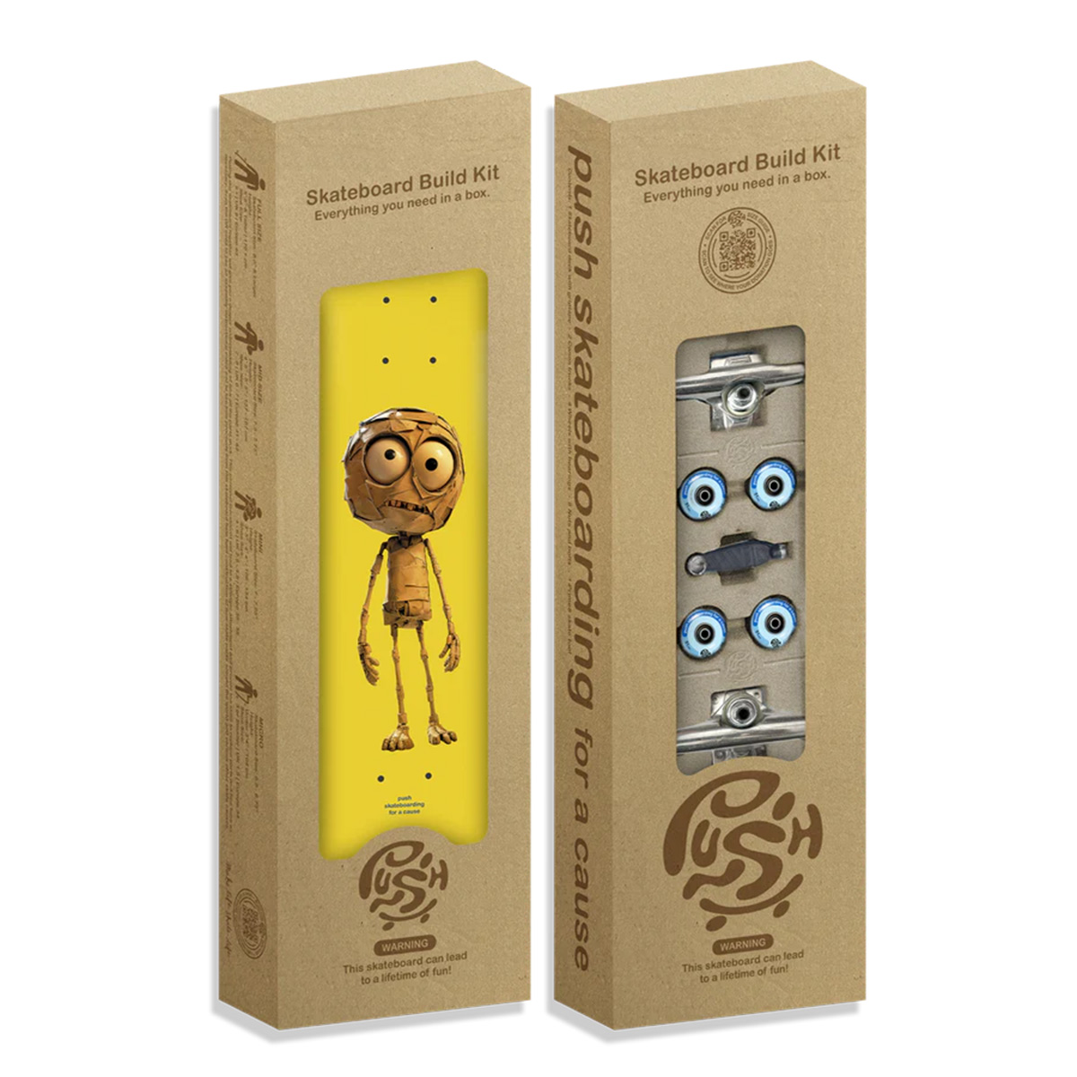 Push Plywood Guy FP In-Complete Sktb Yellow/ Green 7.25 Push Plywood Guy FP In-Complete Sktb Yellow/ Green 7.25