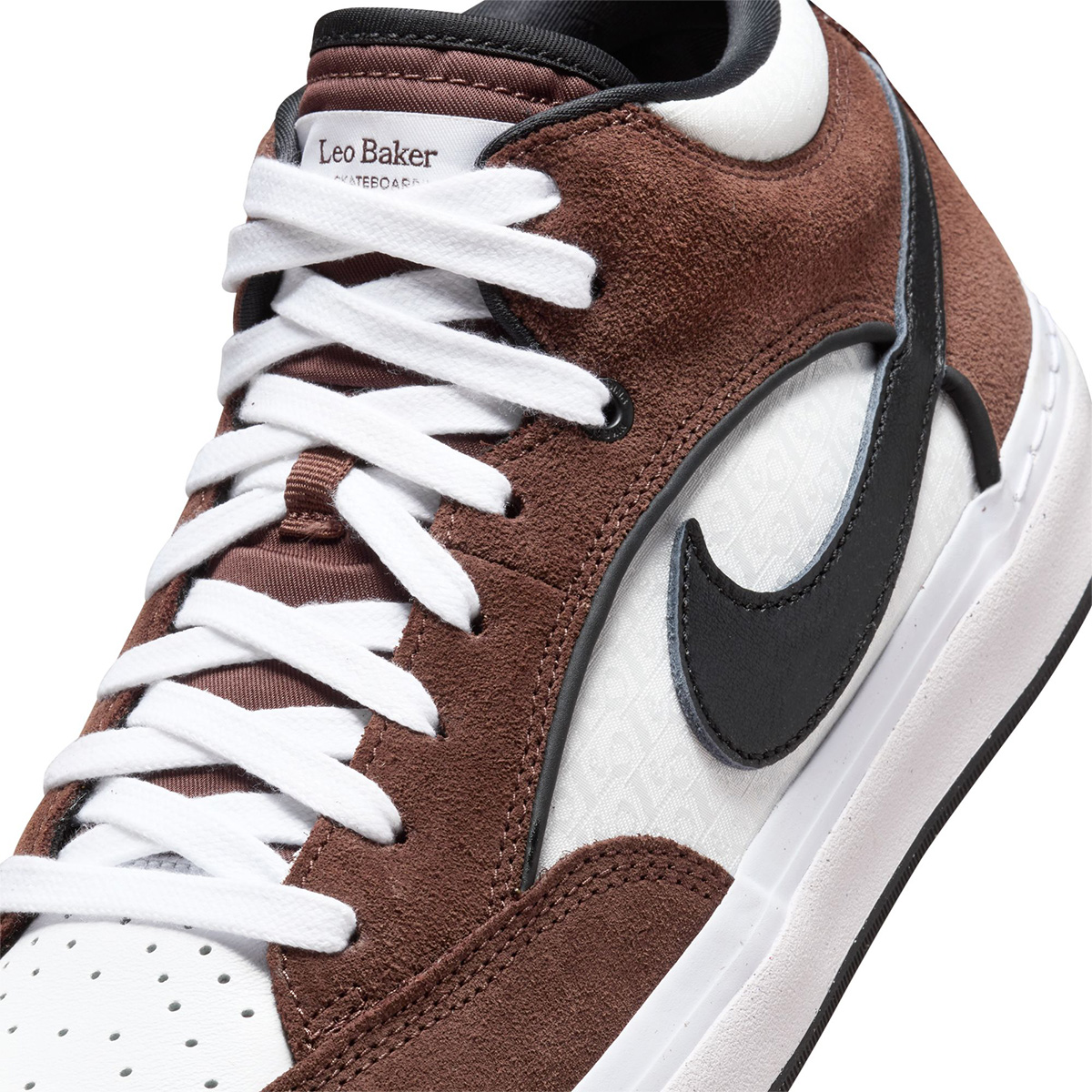 Nike SB React Leo Lt Chocolate/Black/White/Black Nike SB React Leo Lt Chocolate/Black/White/Black