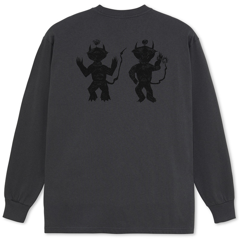 Polar Little Devils Longsleeve T-shirt Graphite Polar Little Devils Longsleeve T-shirt Graphite