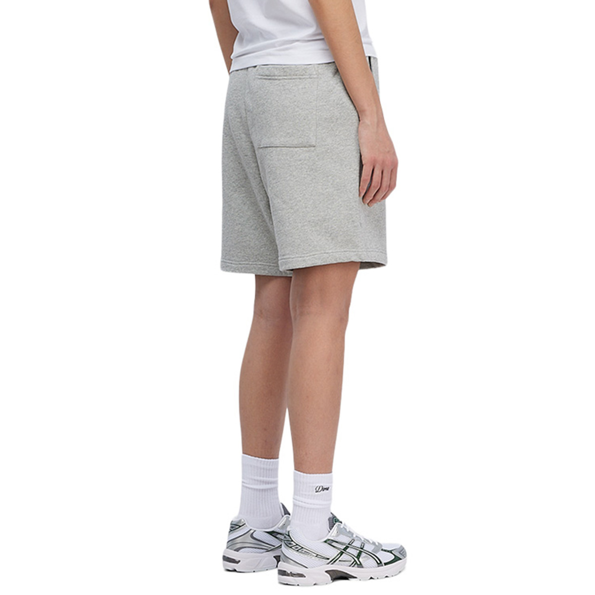Dime Classic Small Logo Sweatshorts Heather Gray