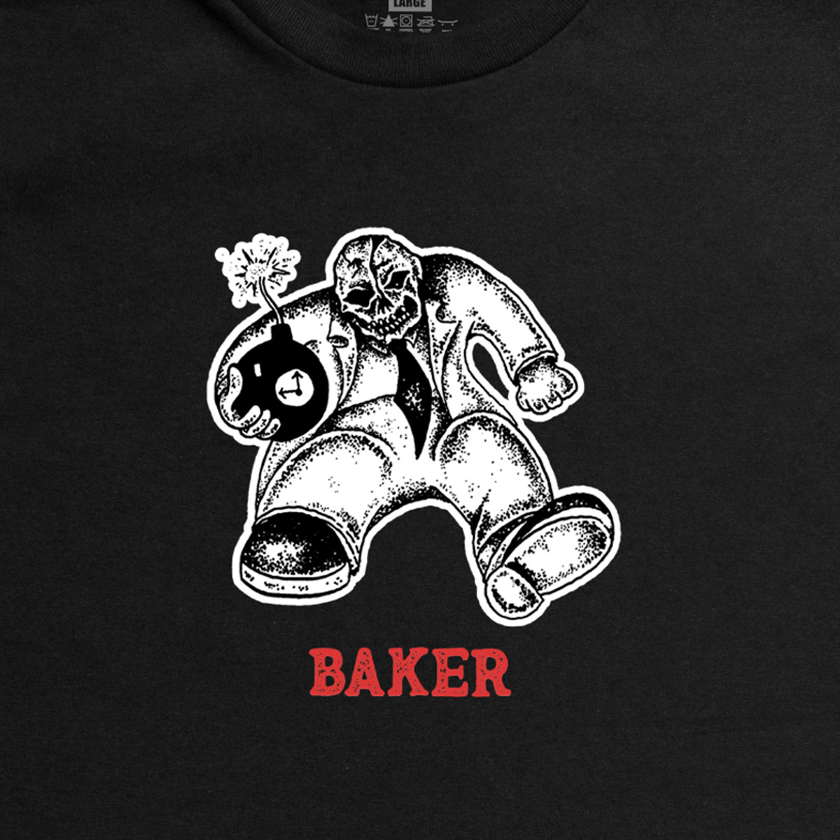 Baker Time Bomb T-Shirt Black Baker Time Bomb T-Shirt Black