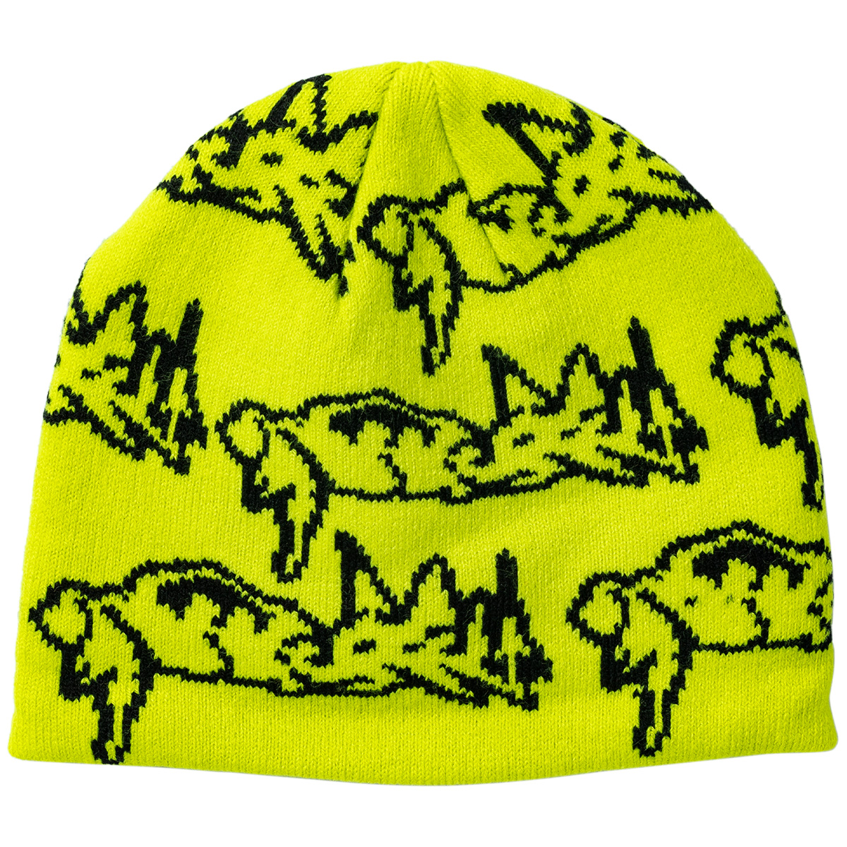 THERE Skully Beanie Parasite Yellow/Black THERE Skully Beanie Parasite Yellow/Black