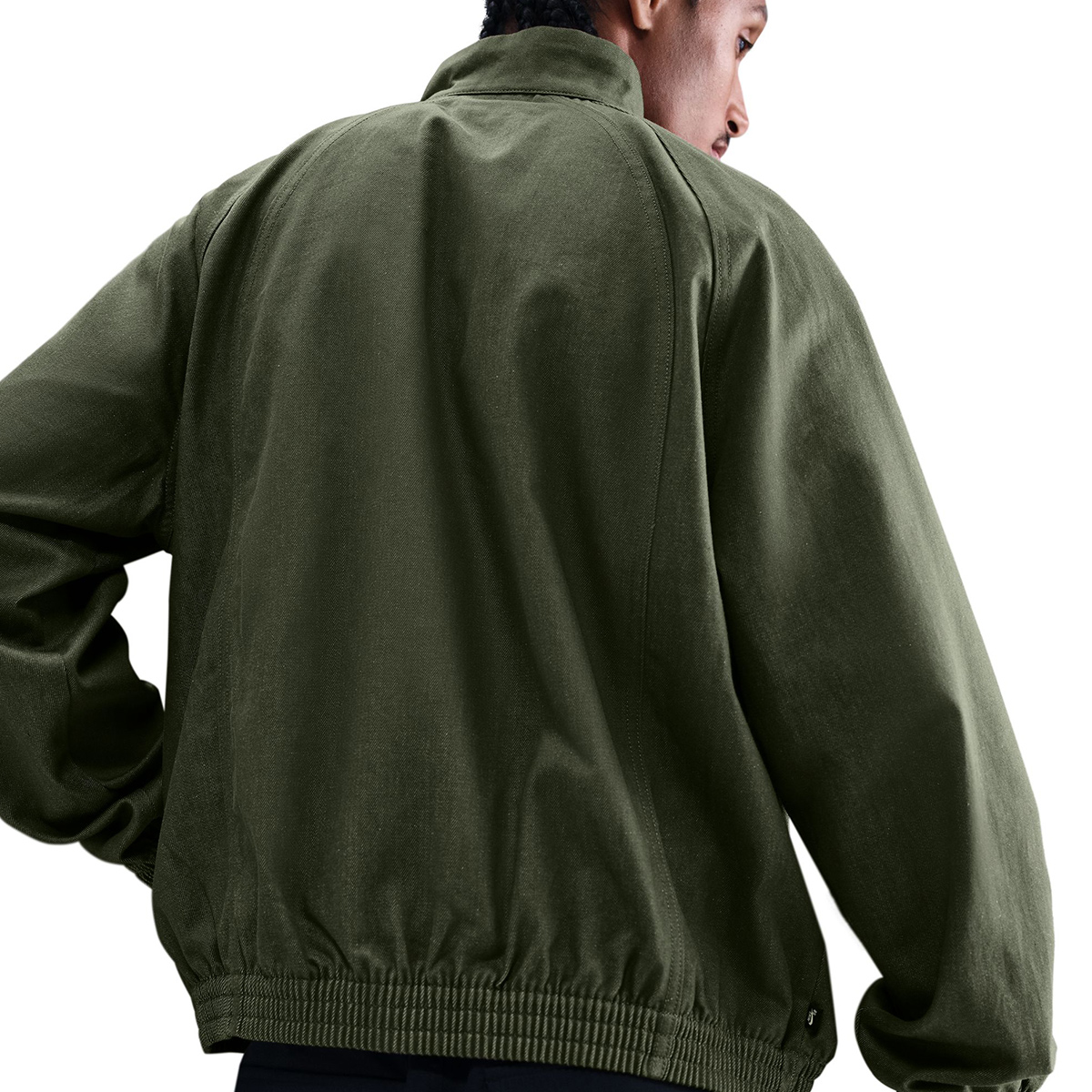 Nike SB Denim Track Jacket Medium Olive/White Nike SB Denim Track Jacket Medium Olive/White