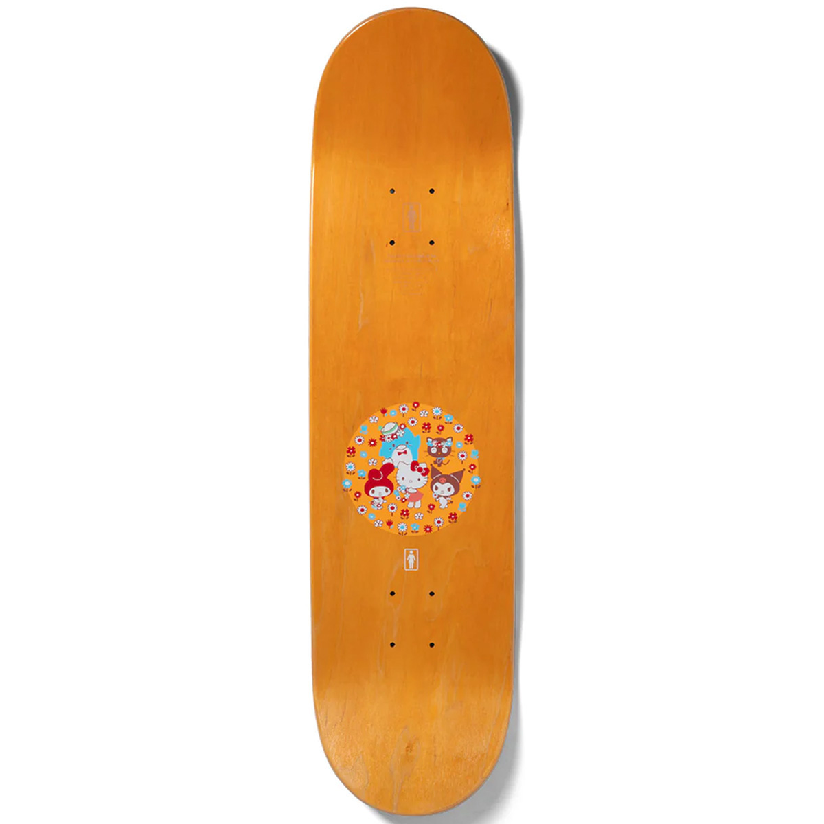 Girl x Hello Kitty & Friends Pacheco Sanrio Friends Skateboard Deck 8.5 Girl x Hello Kitty & Friends Pacheco Sanrio Friends Skateboard Deck 8.5