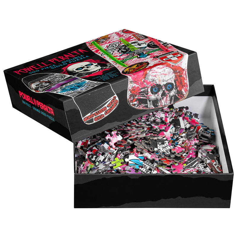 Powell Peralta Geegah Skull & Sword Hot Pink Puzzle