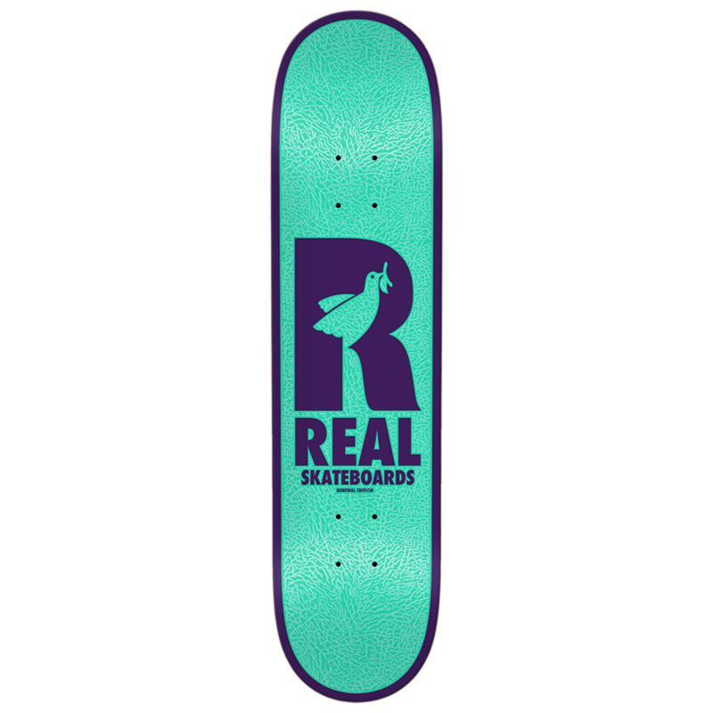 Real Dove Redux Renewals Skateboard Deck Teal 8.06