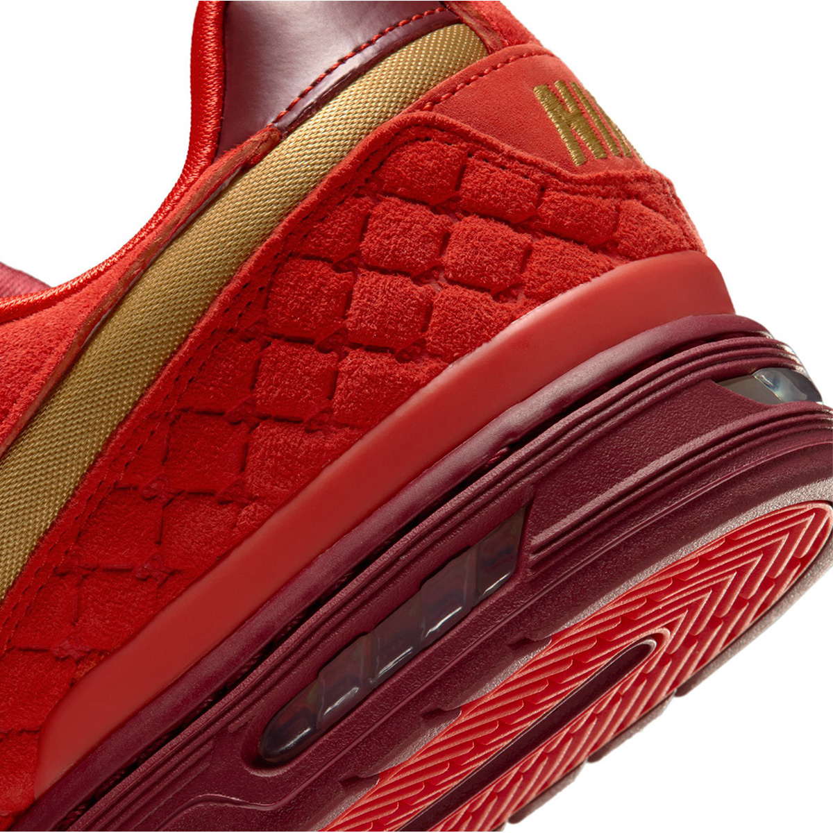 Nike SB Paul Rodriguez Zoom Air Low QS Habanero Red/Club Gold-Team Red-Habanero Red