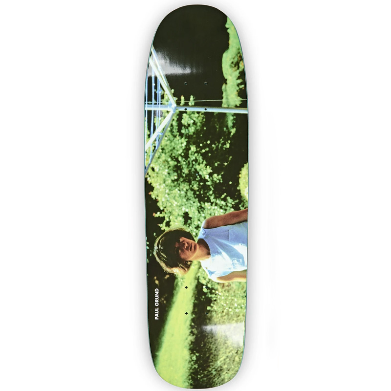 Polar Paul Grund Nicole P9 Shape Skateboard Deck Black 8.625