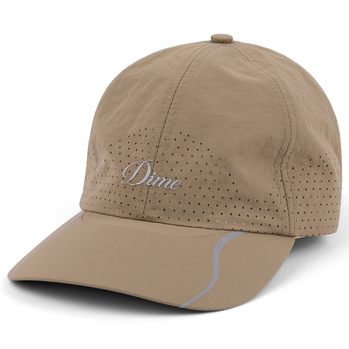 Dime Cursive Tech Cap Taupe