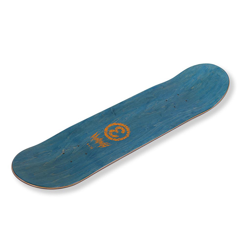 Preduce x Montemith Geng Jakkarin Mellow Concave Skateboard Deck Gold Foil 8.125