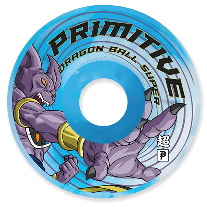 Primitive x DBS Dbs2 Survival Team Wheels Blue 52mm Primitive x DBS Dbs2 Survival Team Wheels Blue 52mm