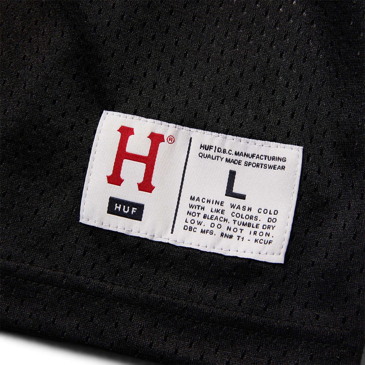HUF X Cypress Hill Compass Mesh Jersey Black HUF X Cypress Hill Compass Mesh Jersey Black