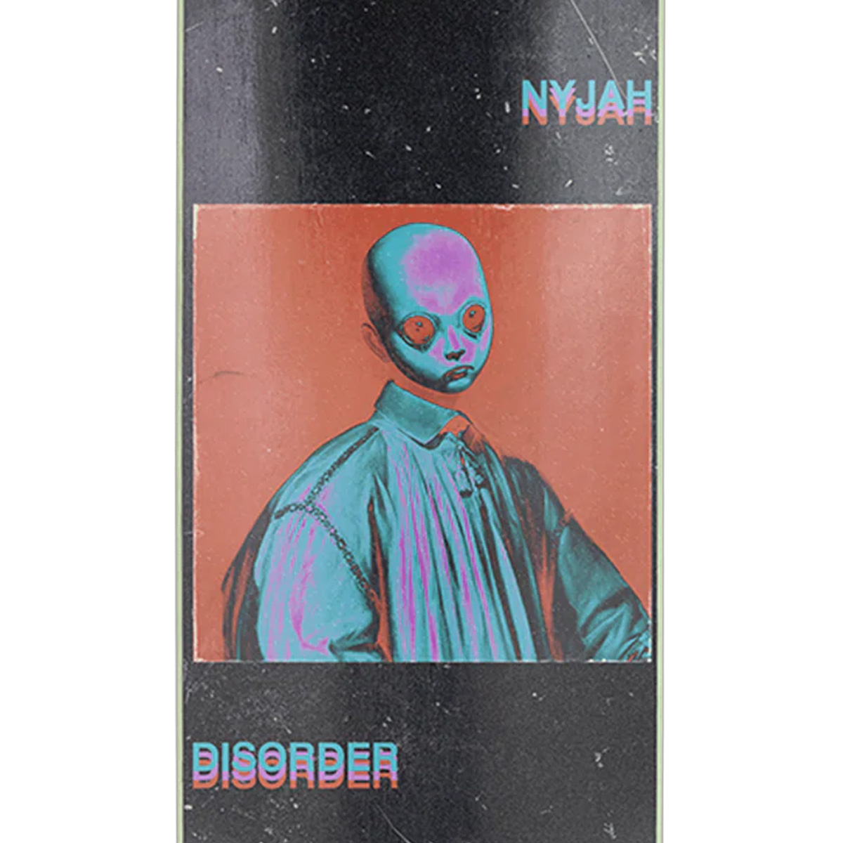 Disorder Nyjah Huston Boss Baby Skateboard Deck Black 8.25