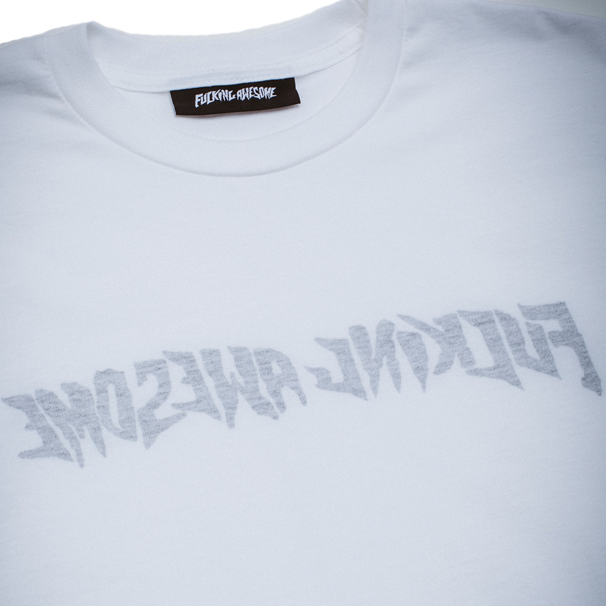 Fucking Awesome Inside out Stamp T-shirt White Fucking Awesome Inside out Stamp T-shirt White