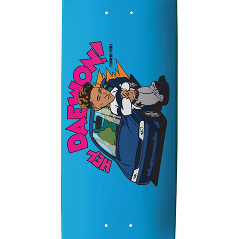 Thank You Daewon Song Acura Skateboard Deck Blue 8.0