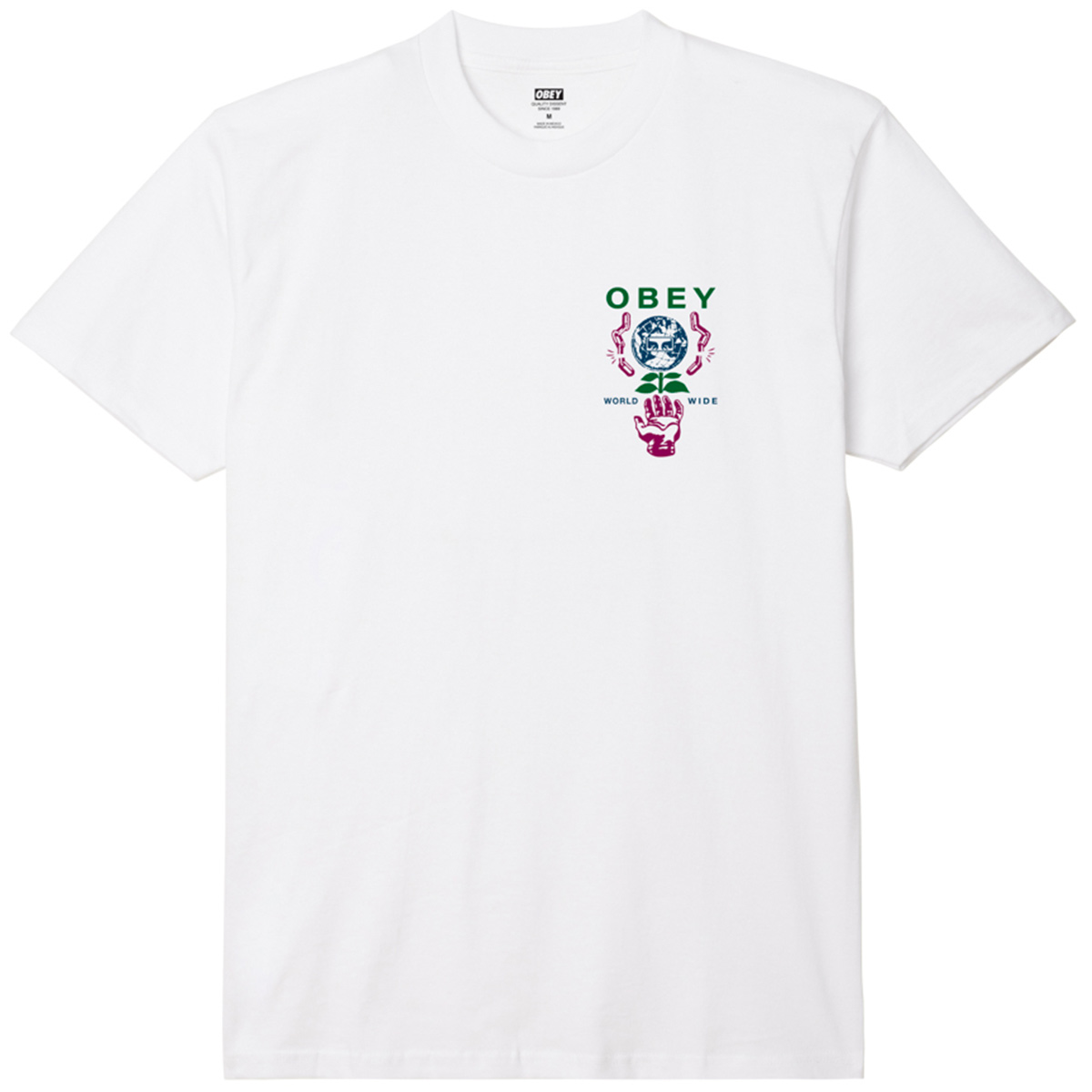 Obey Helping Hand T-Shirt White