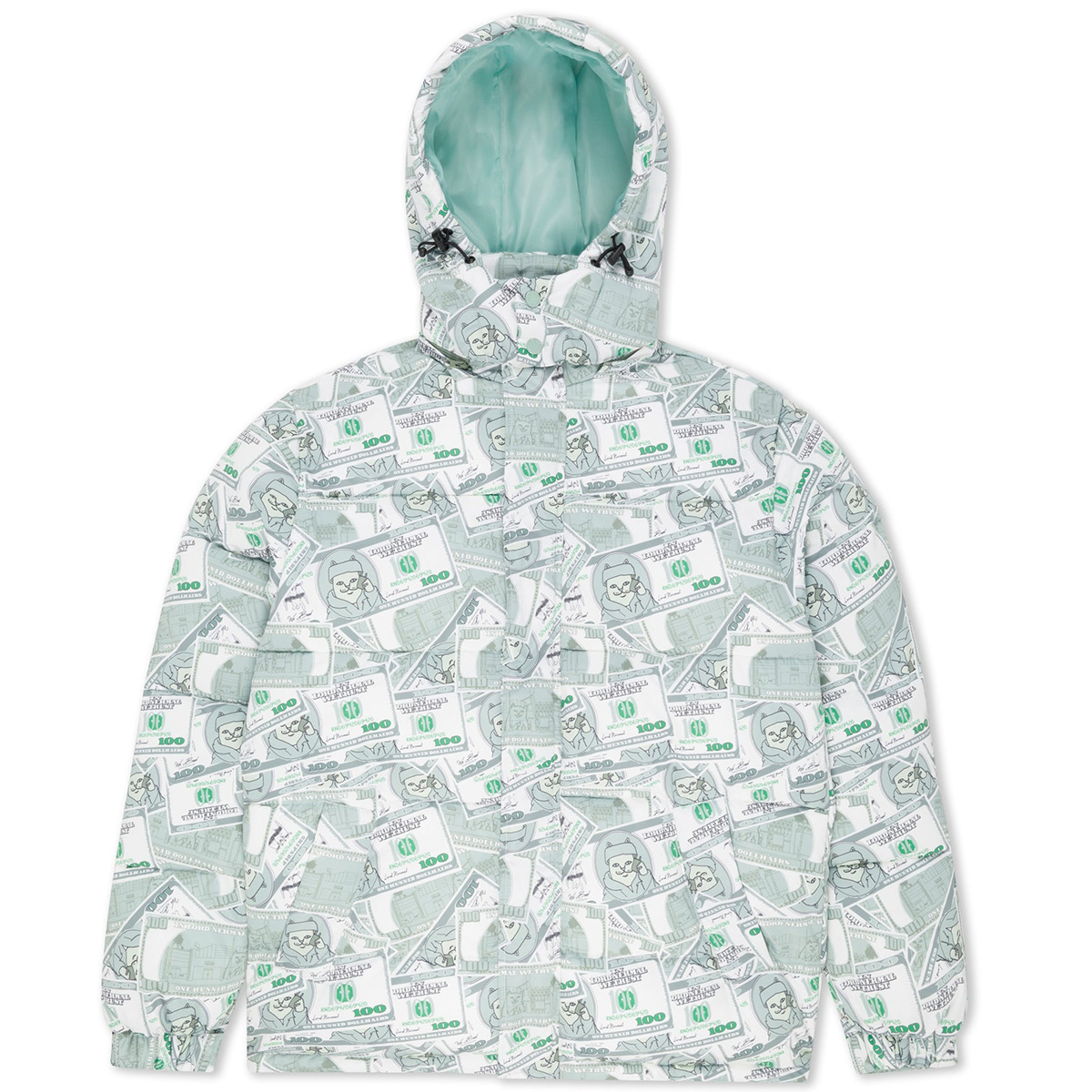 RIPNDIP Moneybag Puffer Jacket Olive