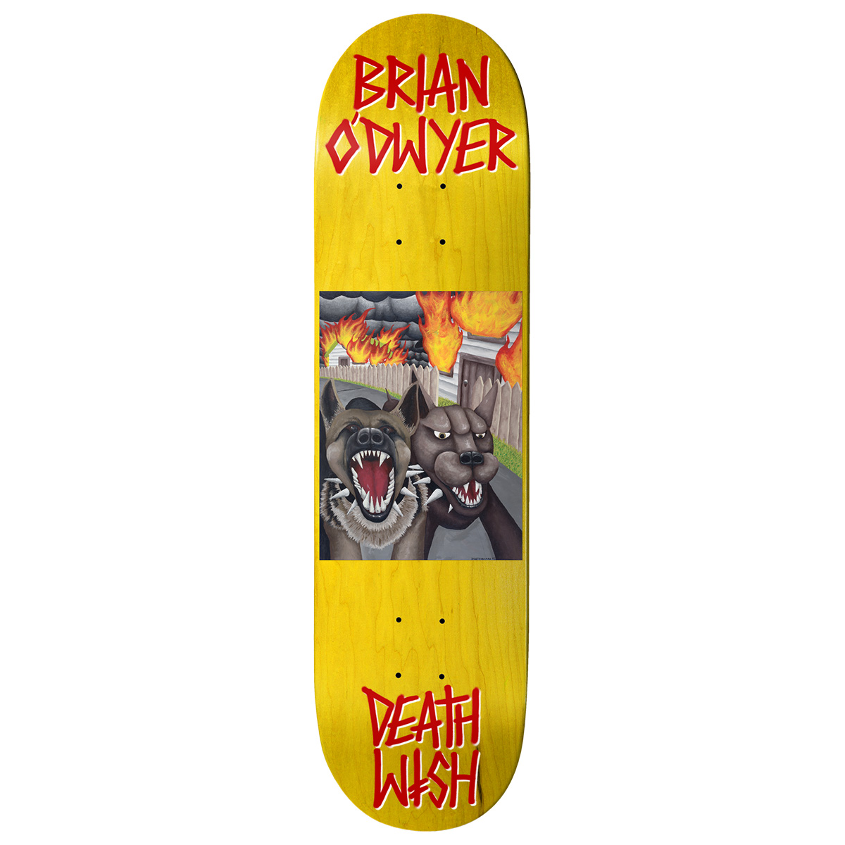 Deathwish Bryan O'Dwyer All Screwed Up Skateboard Deck 8.25