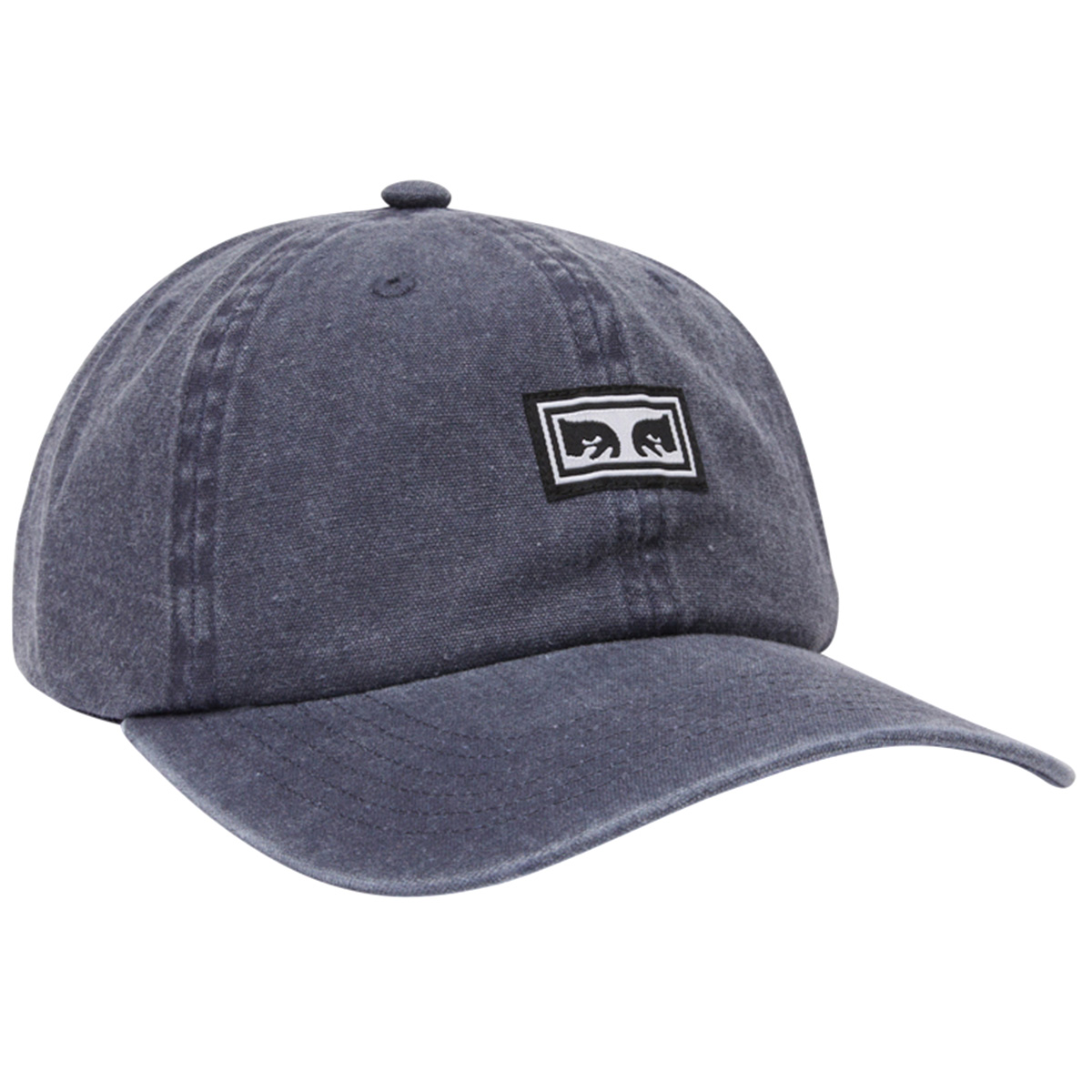 Panel Hat Obey Grey Cap OBEY Mental Hygiene Pigment Dyed 6-Panel