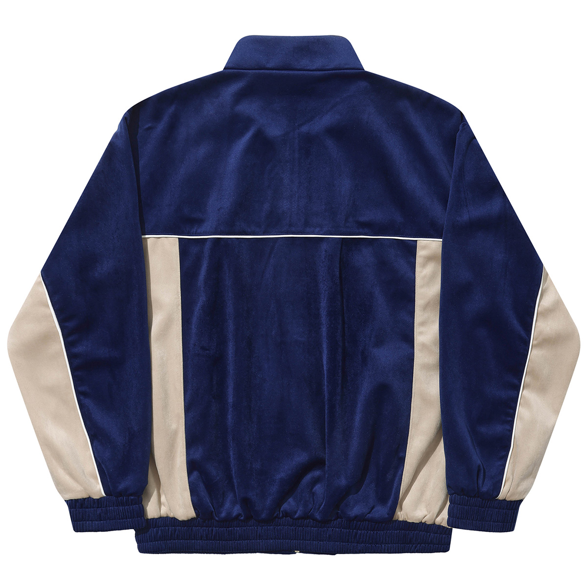 Helas Donny Tracksuit Jacket Navy/Beige