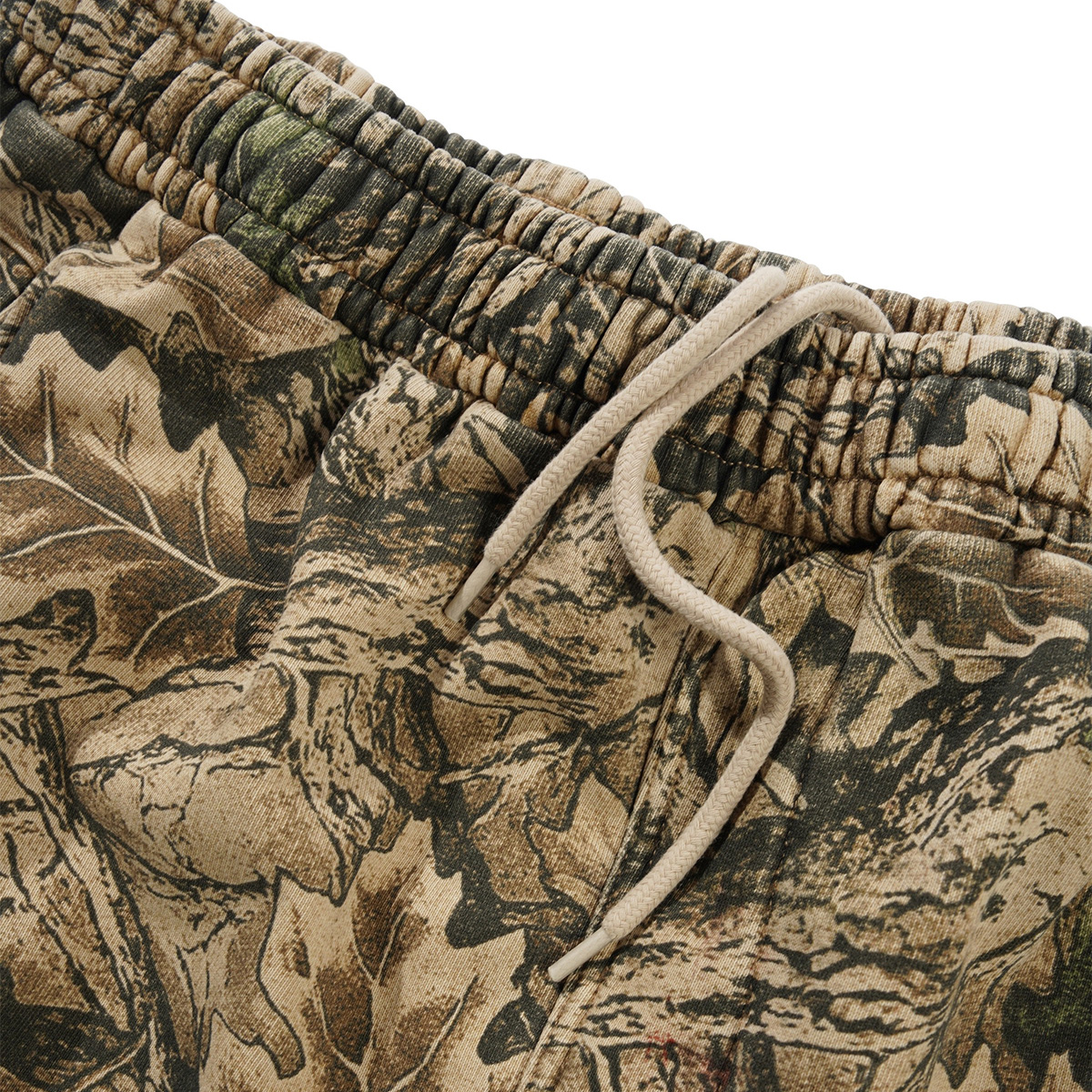 Butter Goods Fleece Shorts Forest Camo