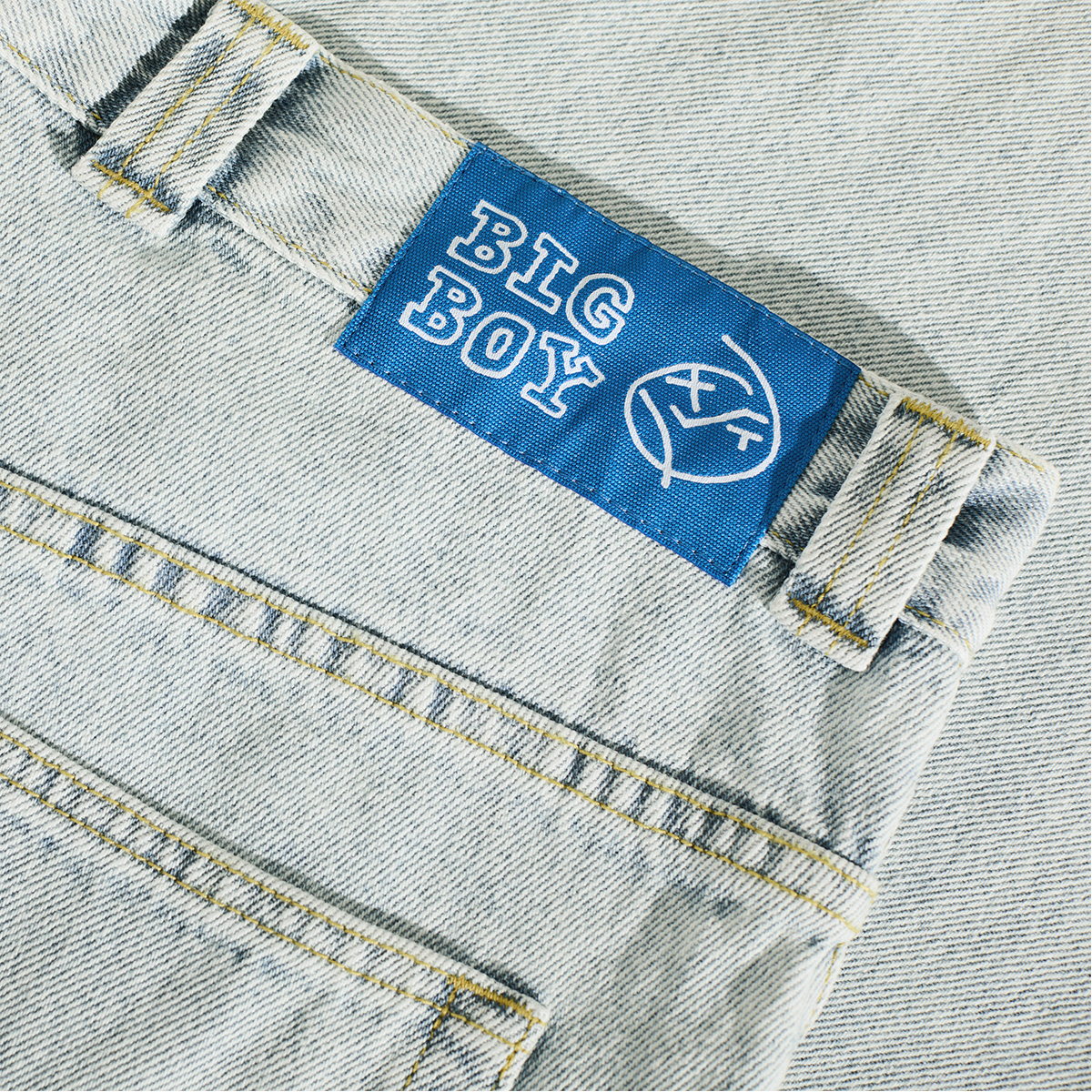 Polar Big Boy OG Logo Pants Light Blue Polar Big Boy OG Logo Pants Light Blue
