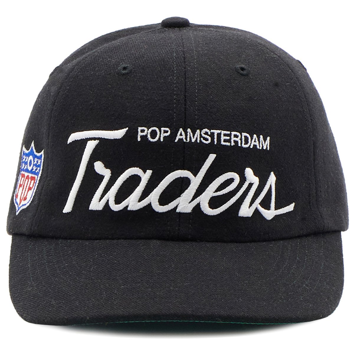 POP Traders Sixpanel Hat Black POP Traders Sixpanel Hat Black